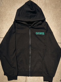 CHOSEN Zip-Up Hoodie Detail